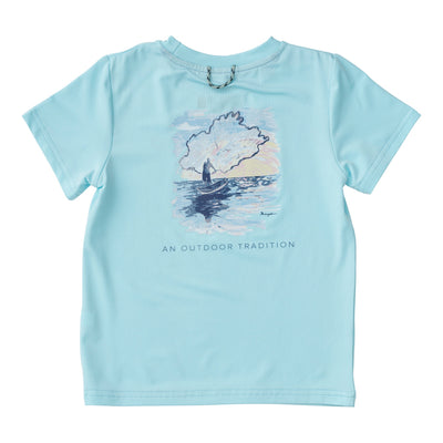 Boys Youth, Infants & Toddlers Fishing Performance Shirts 6m - L12/14