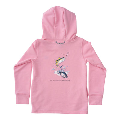 toddler girls hoodie sweatshirt in pink