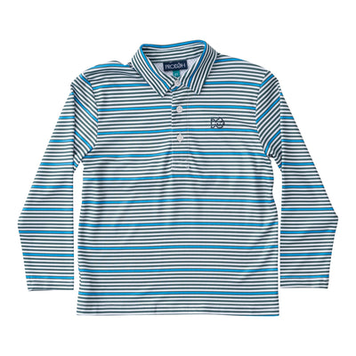 boys' long-sleeve pro performance polo shirts