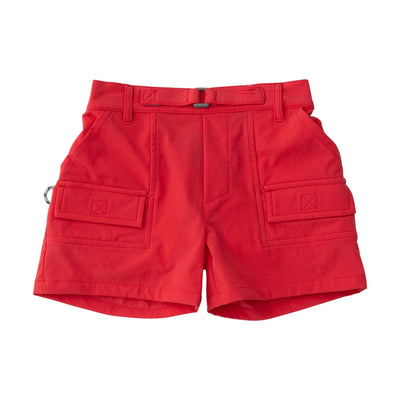 boys performance shorts in red