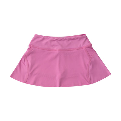 Toddler and Youth Girls Tennis Twirl Skort in Fuchsia Pink