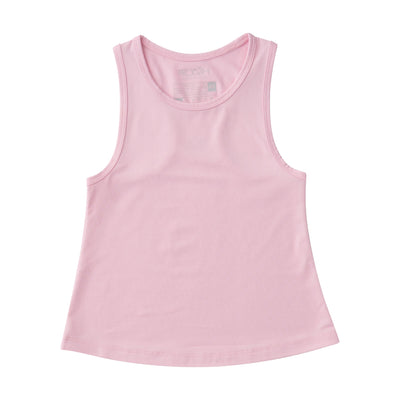 girls activewear pink Tank tops