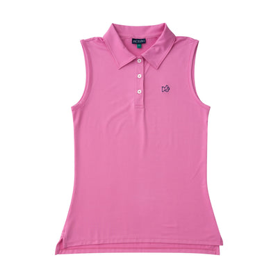 adult Womens Sleeveless Pro Performance Polo Shirts