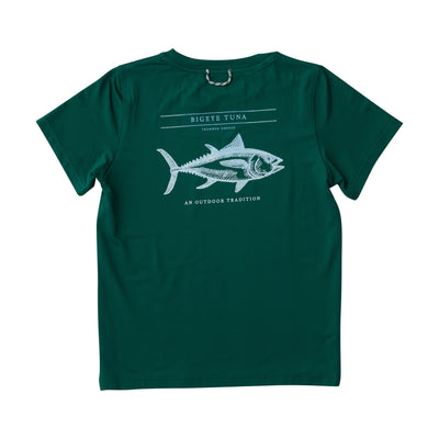 kids pro performance short sleeve fishing t-shirts