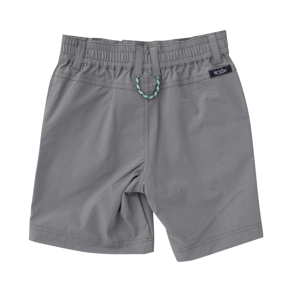 Flats Fishing Ripstop Short in Igneous Gray - Igneous Gray / 4T